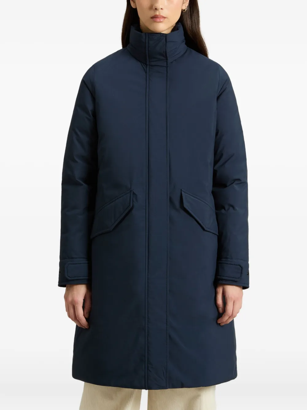 Woolrich Parka met capuchon Blauw