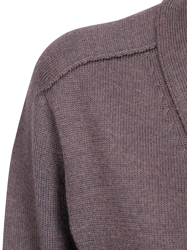 Studio Nicholson Vネック カーディガン | ブラウン | FARFETCH JP