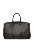 Officine Creative Quentin leather panelled tote bag - Brown