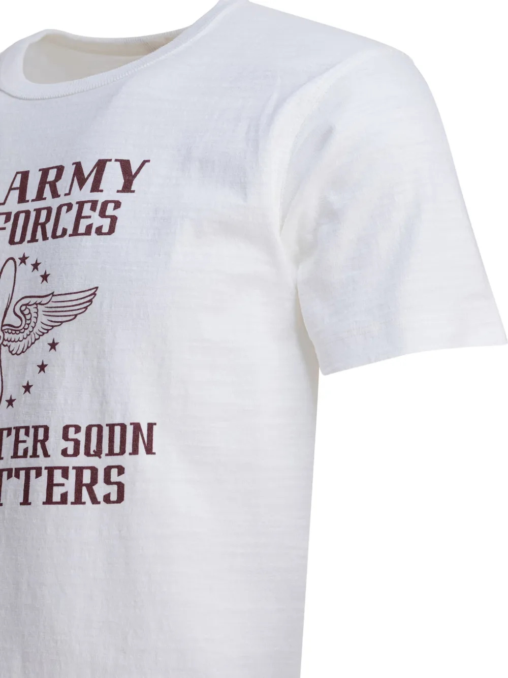 Buzz Rickson's White Cotton T-shirt In White