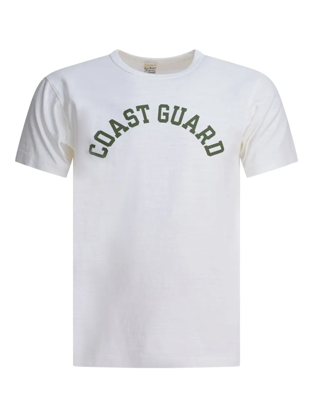 Buzz Ricksons Coast Guard print T-shirt | White | Image 1