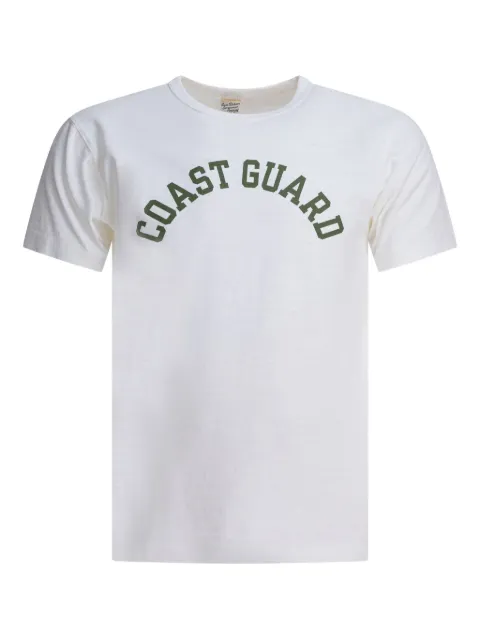 Buzz Ricksons Coast Guard print T-shirt