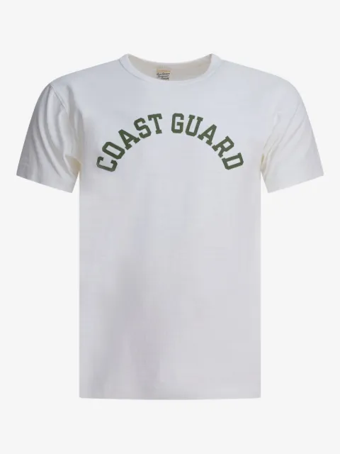 Buzz Ricksons Coast Guard print T-shirt