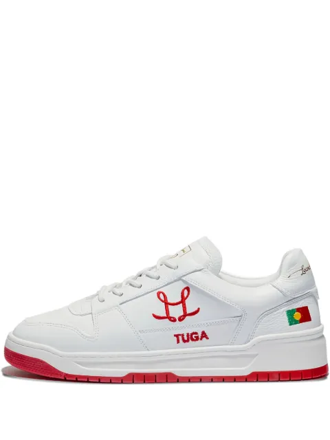 Leandro Lopes Tony embroidered-flag sneakers
