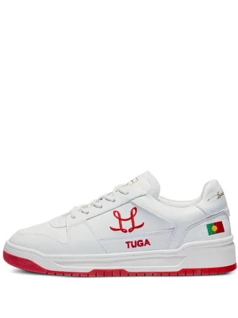 Leandro Lopes Tony embroidered-flag sneakers