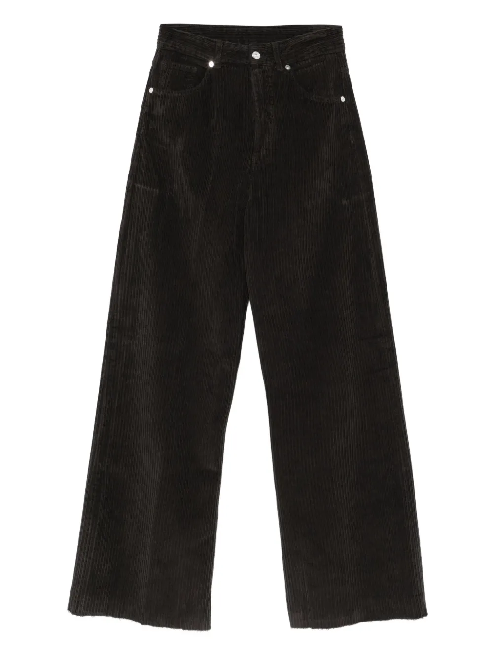 Nine In The Morning Ribfluwelen broek Bruin
