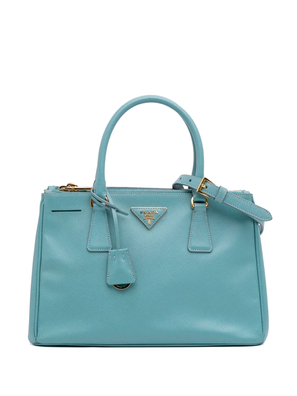 2012-2025 Medium Saffiano Lux Galleria Double Zip satchel