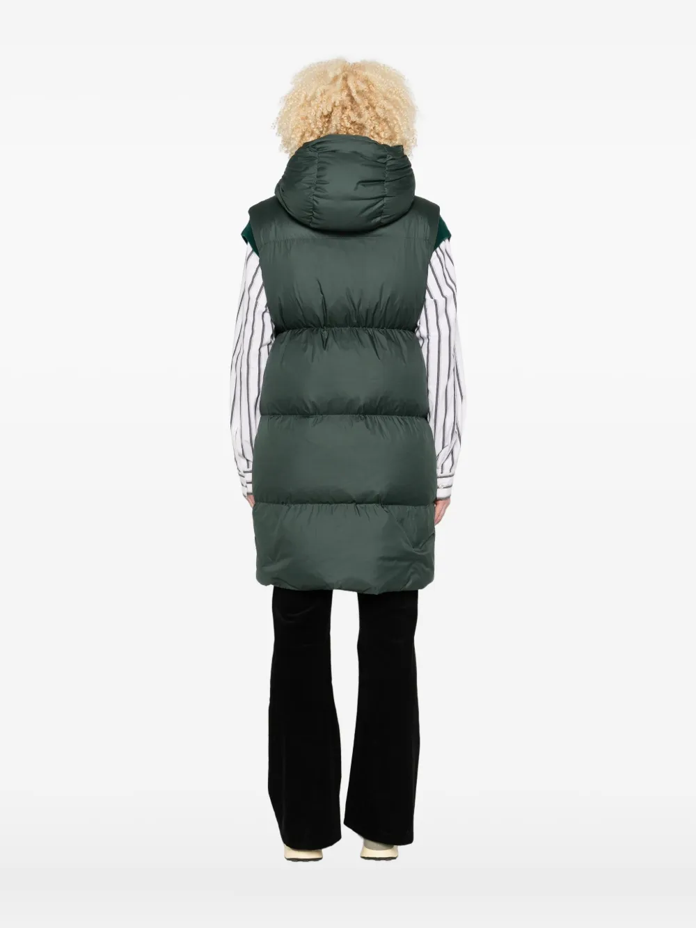 Marc O'Polo Mouwloze jas Groen