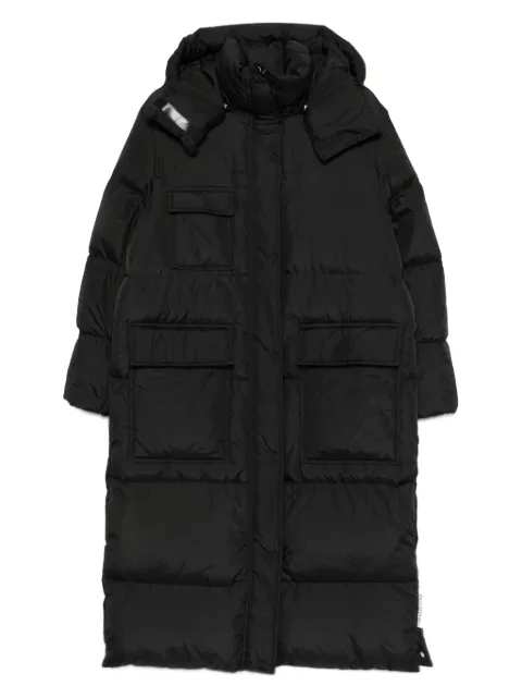 Marc O'Polo hooded flap-pocket coat