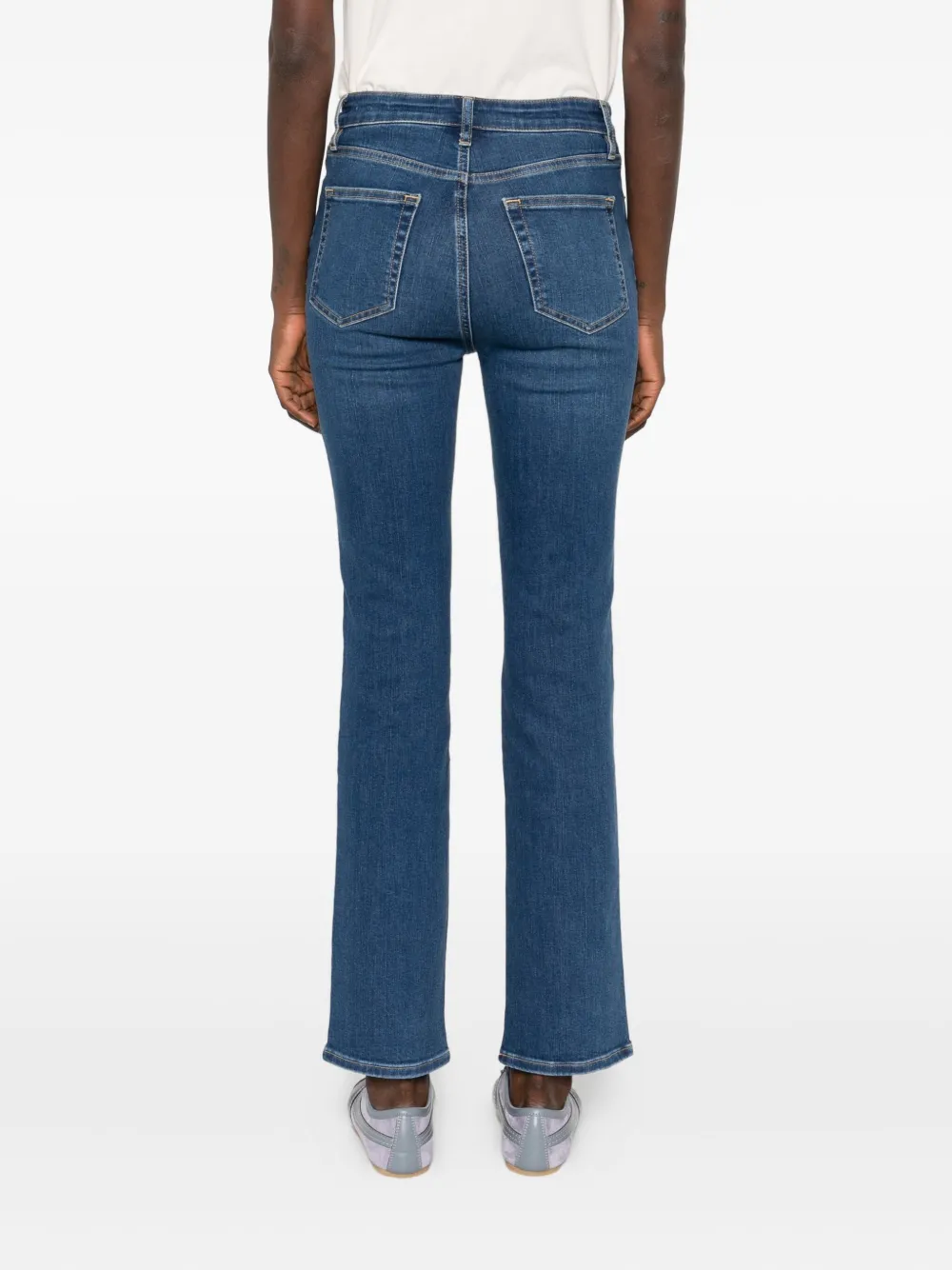 FRAME Jeans met effect Blauw