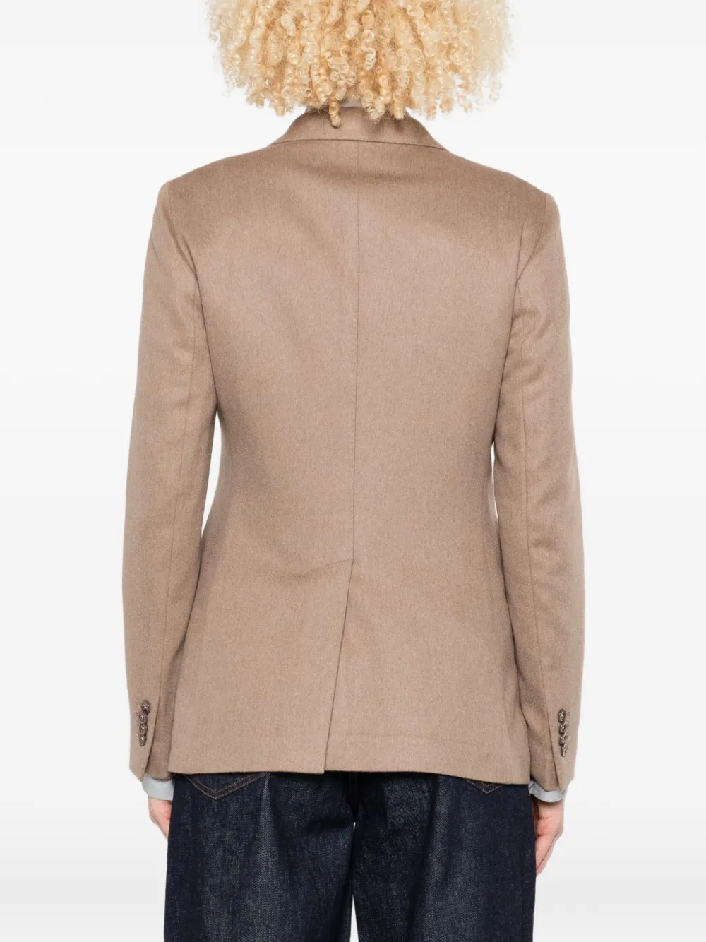 Tagliatore Blazer met dubbele rij knopen Bruin