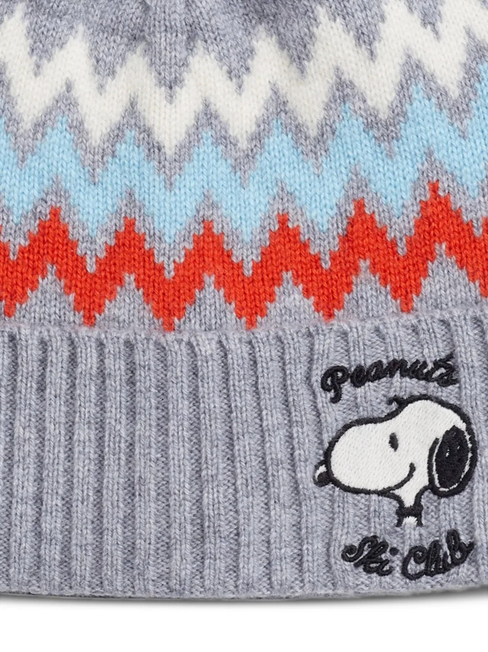 Chinti & Parker Snoopy Ski muts - Grijs