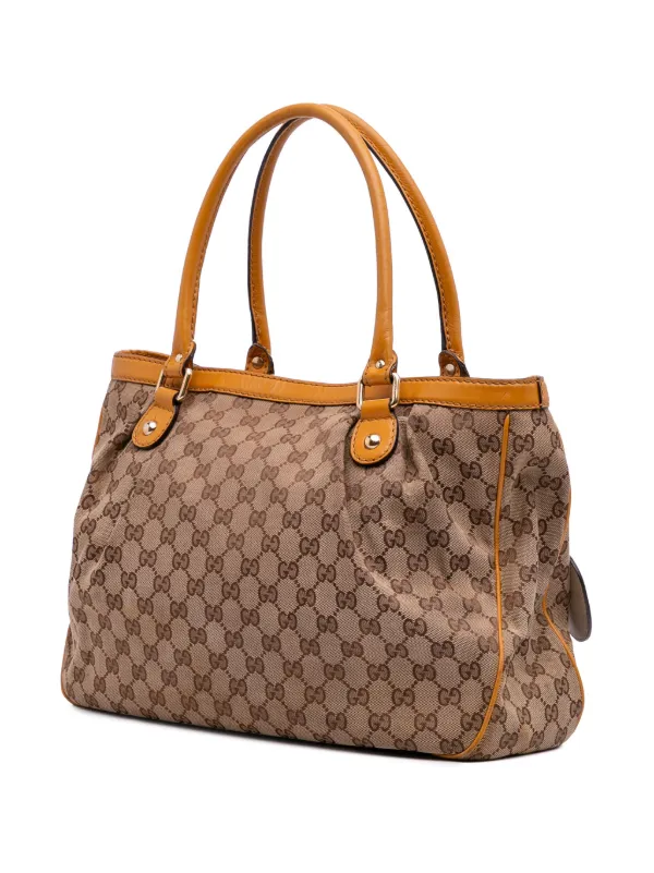 GUCCI トートバッグスーキーGGキャンバス