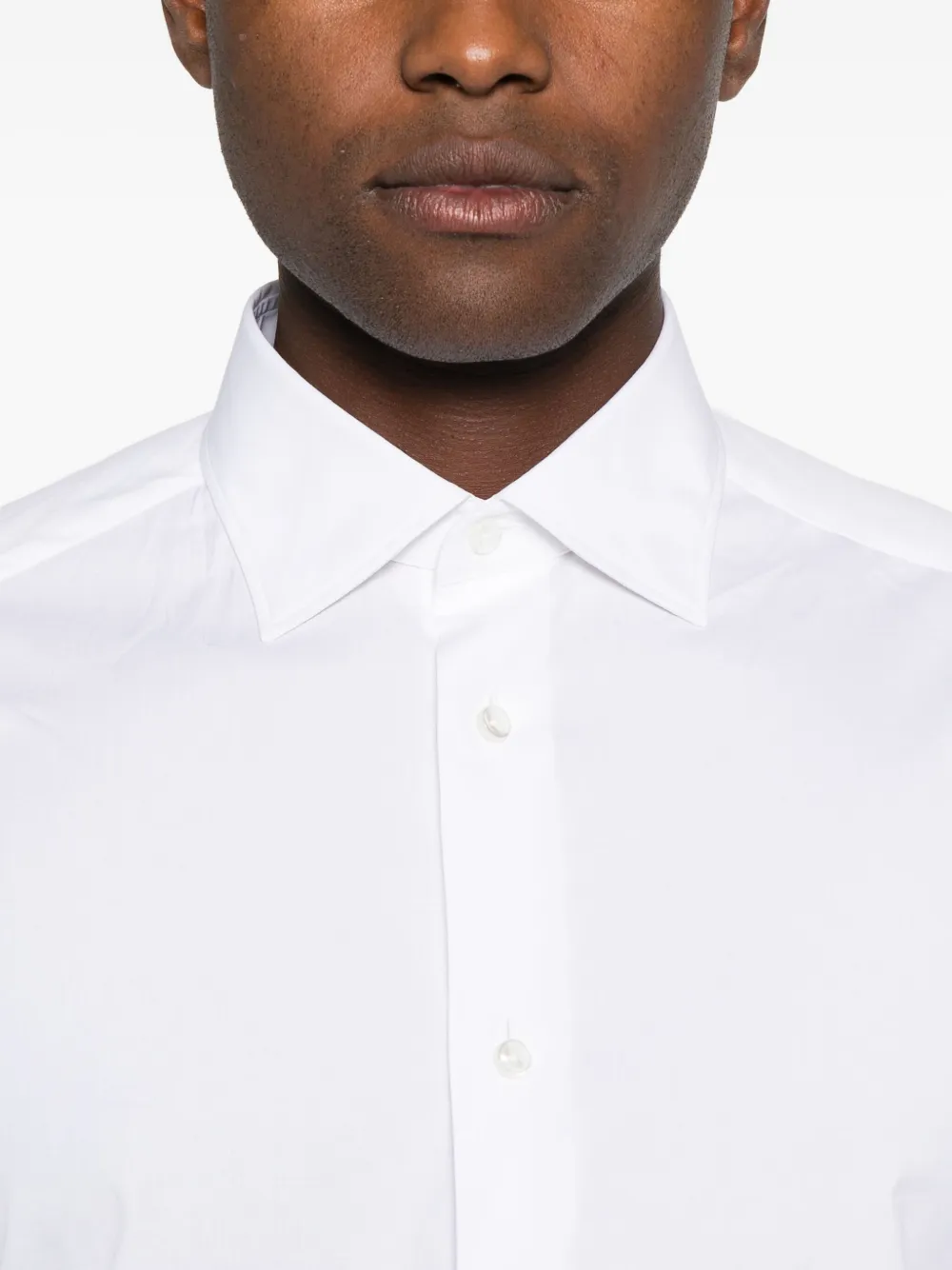 Zegna Overhemd met lange mouwen Wit