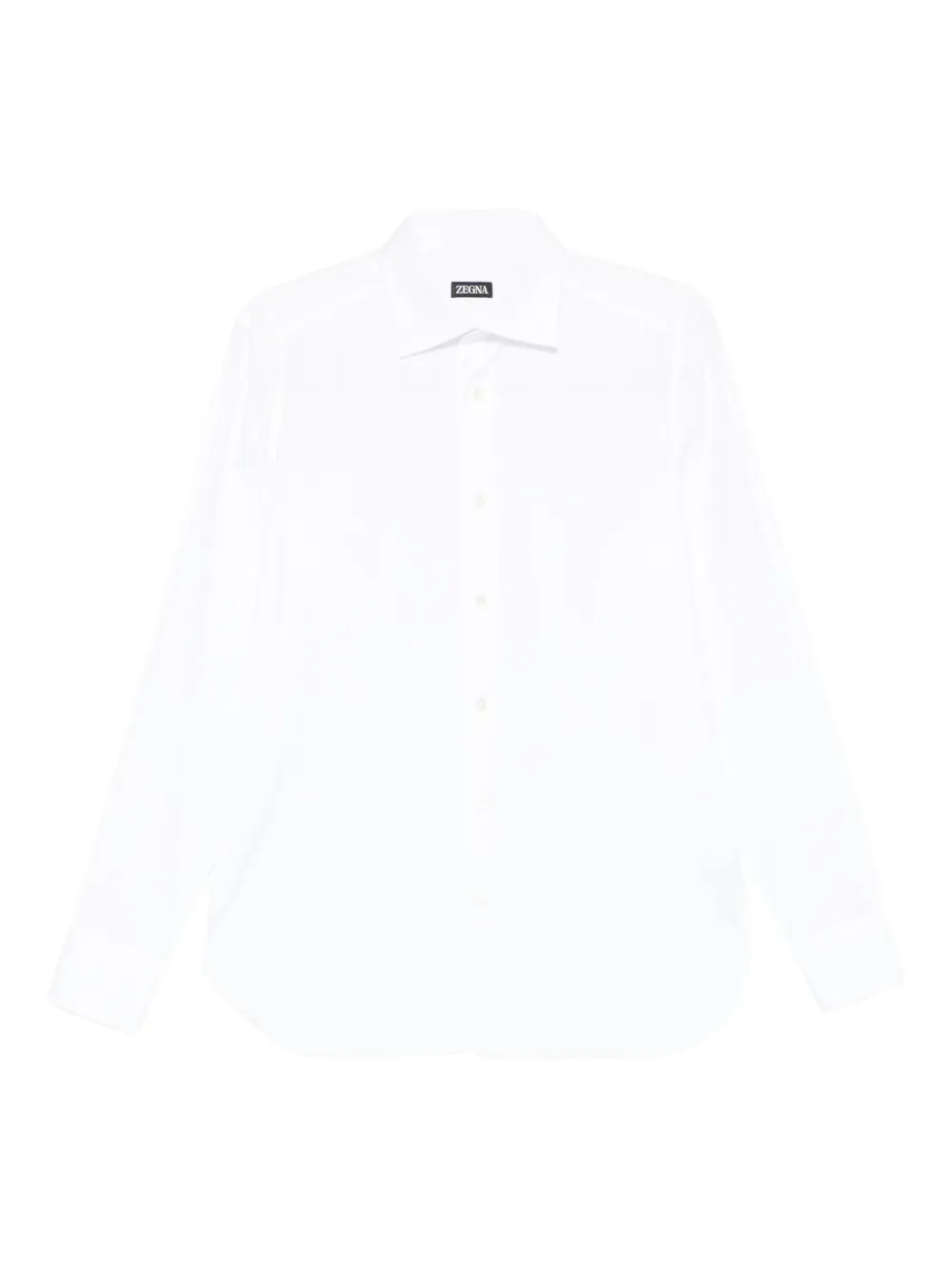 Zegna Langärmeliges Hemd | Weiß | Image 1