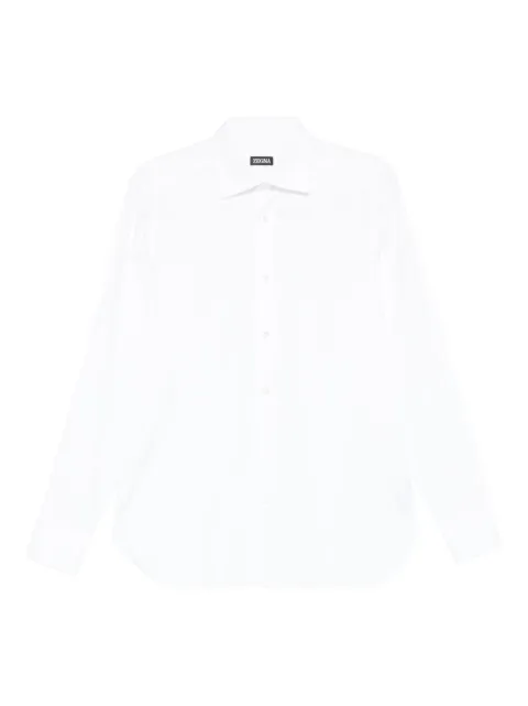 Zegna chemise à manches longues