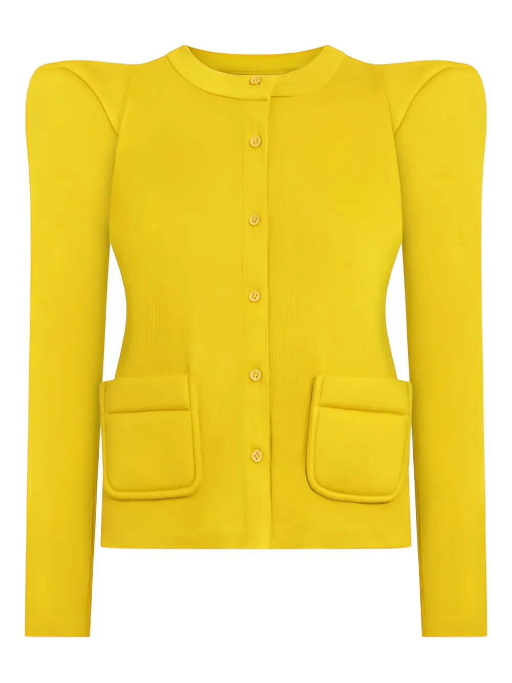 Melitta Baumeister pocket cardigan - Giallo