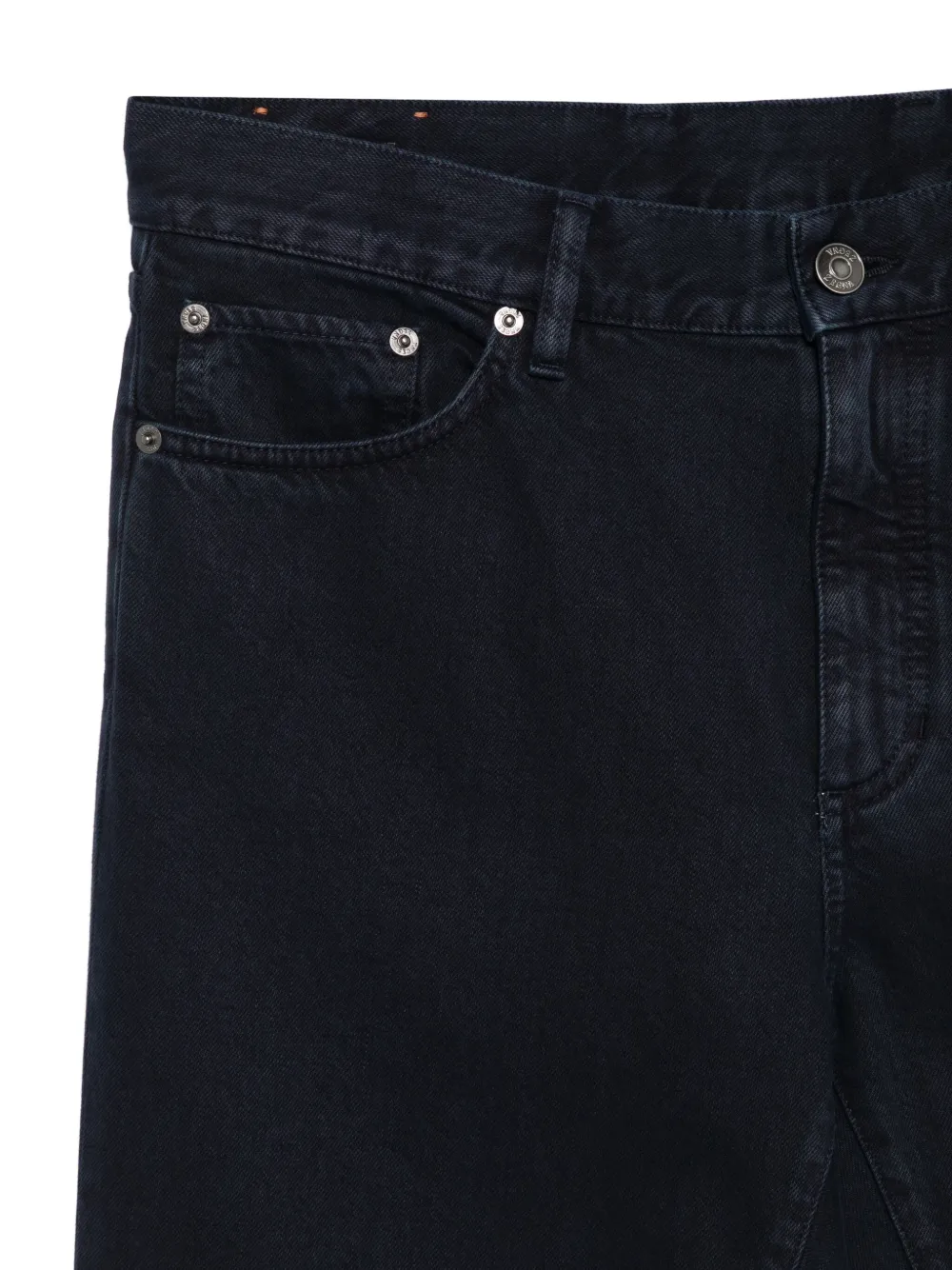 Zegna Jeans met logopatch Blauw