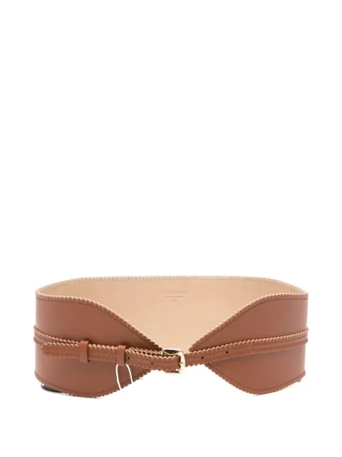 ZIMMERMANN scallop-edge leather belt