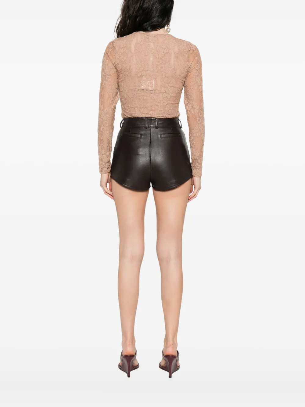 ZIMMERMANN floral-lace bodysuit Beige