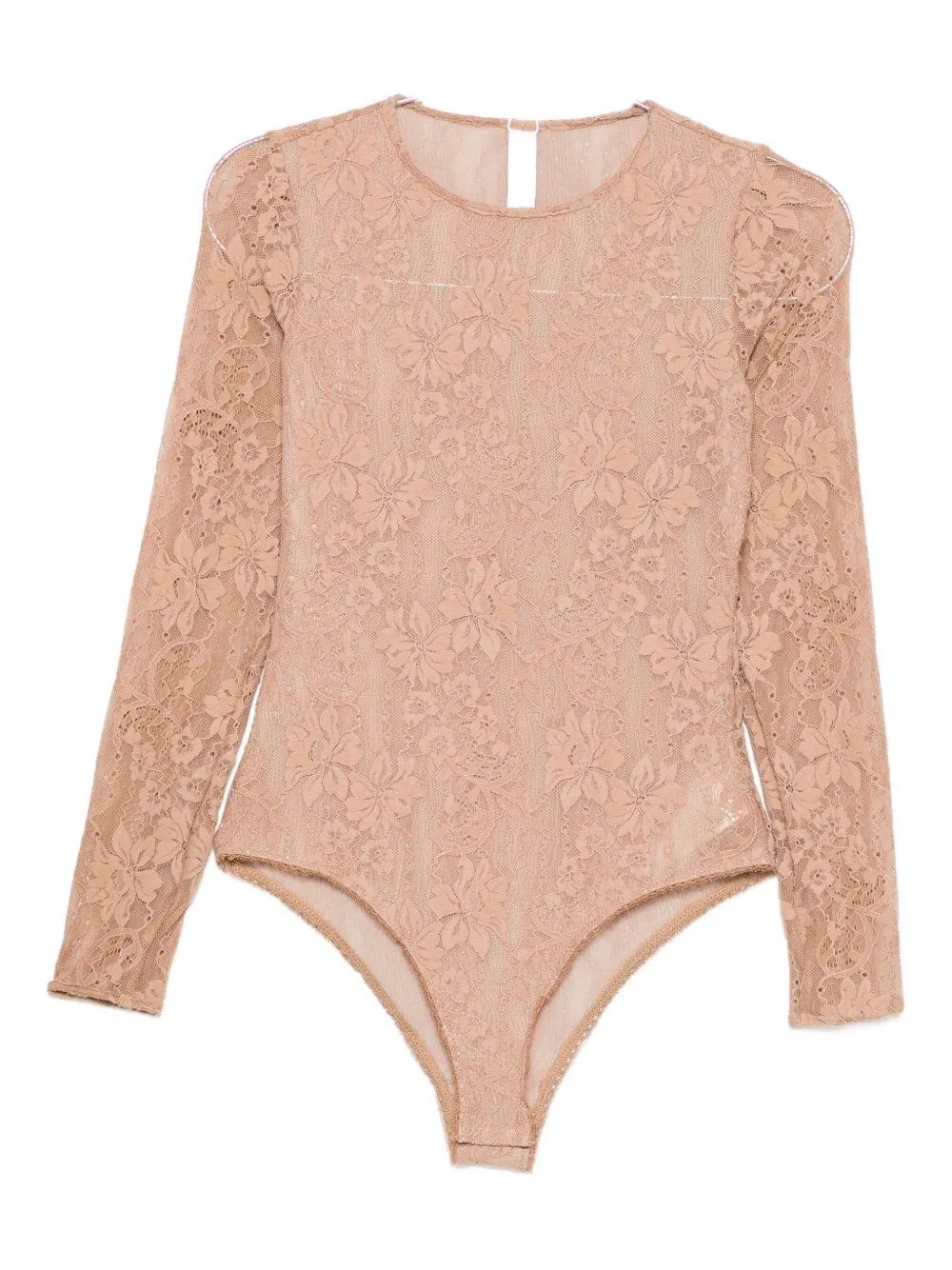 ZIMMERMANN floral-lace bodysuit Beige