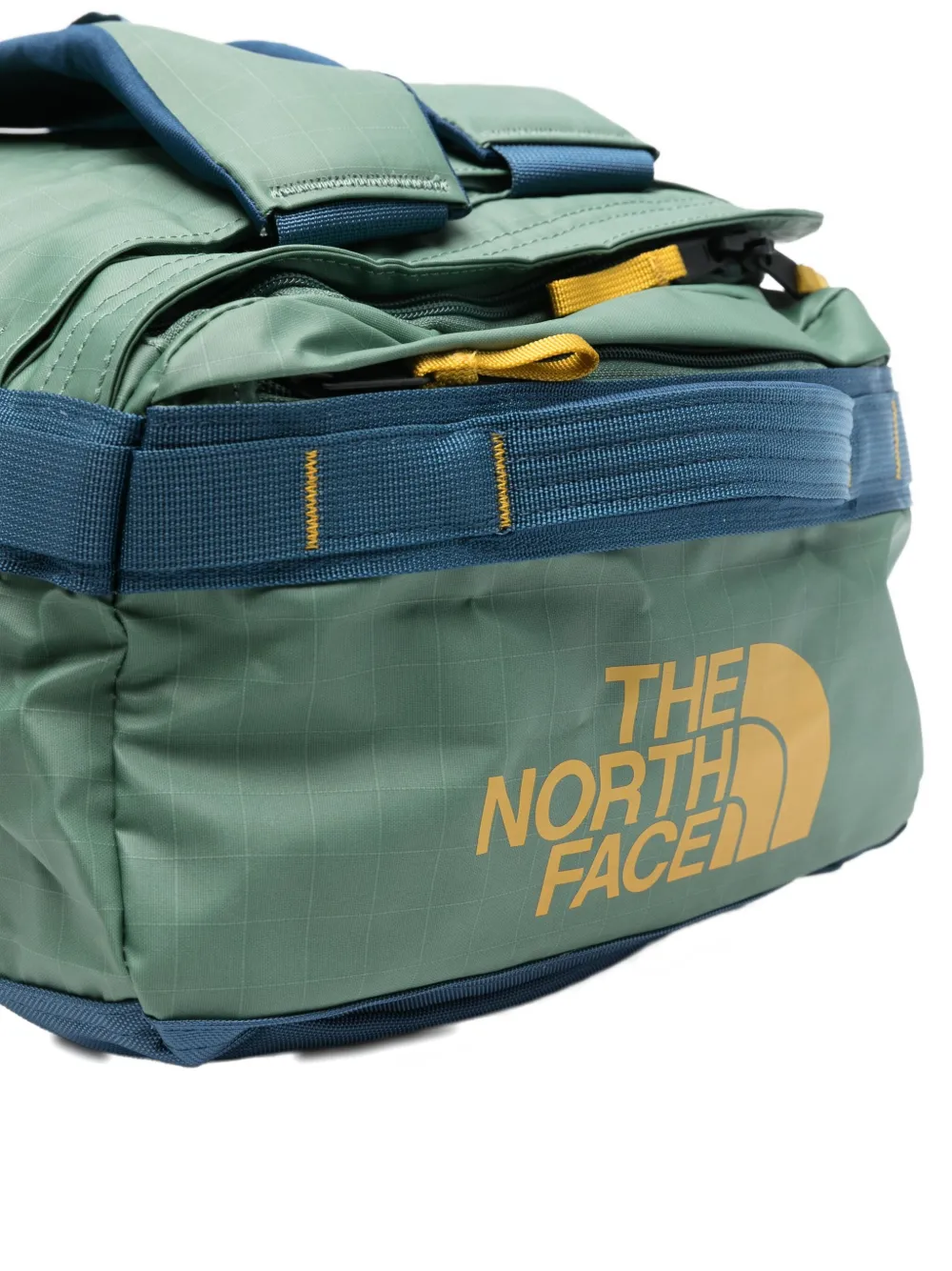 The North Face Logo-printed Holdalls In Blue
