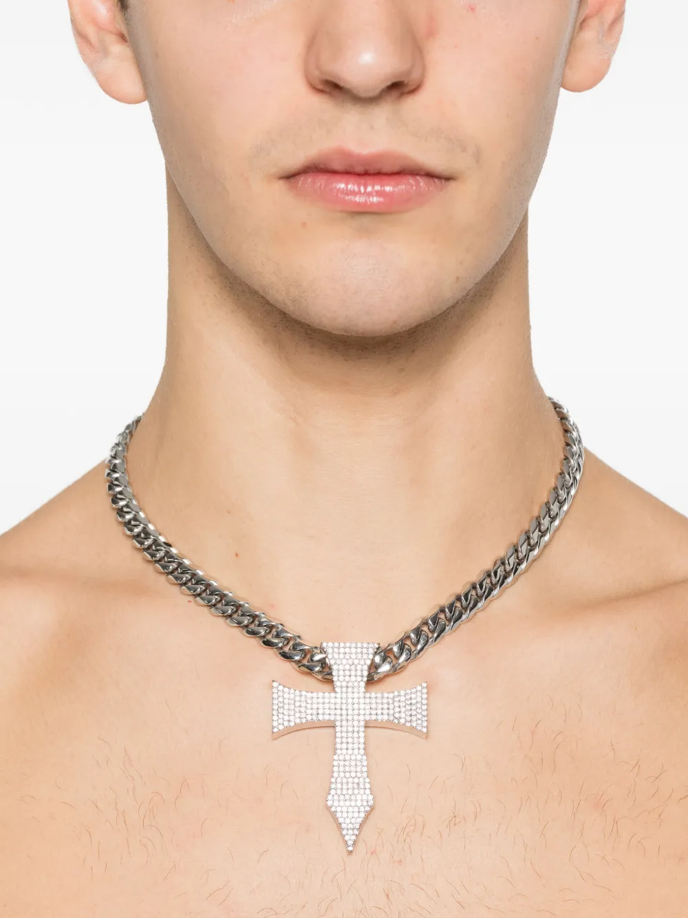 DARKAI XXL Gothic Cross necklace | Men | Image 2
