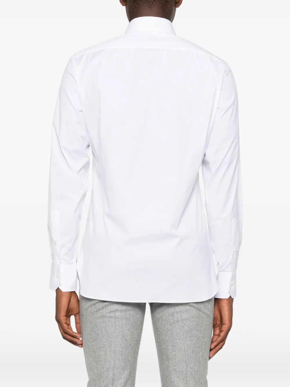 Zegna Overhemd met lange mouwen Wit