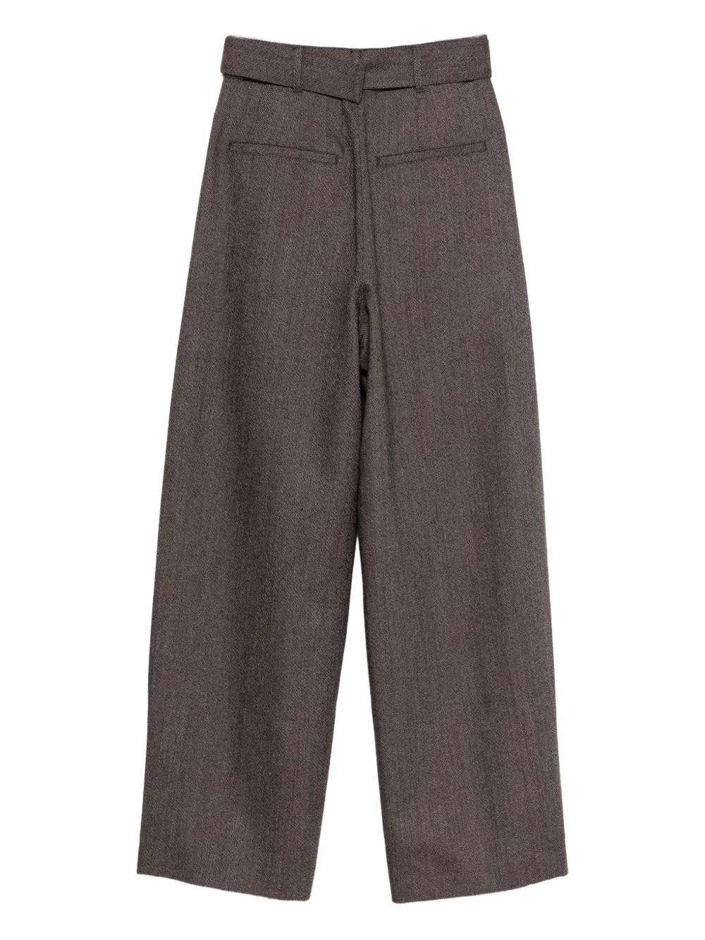 Soeur pleated belted trousers - Bruin