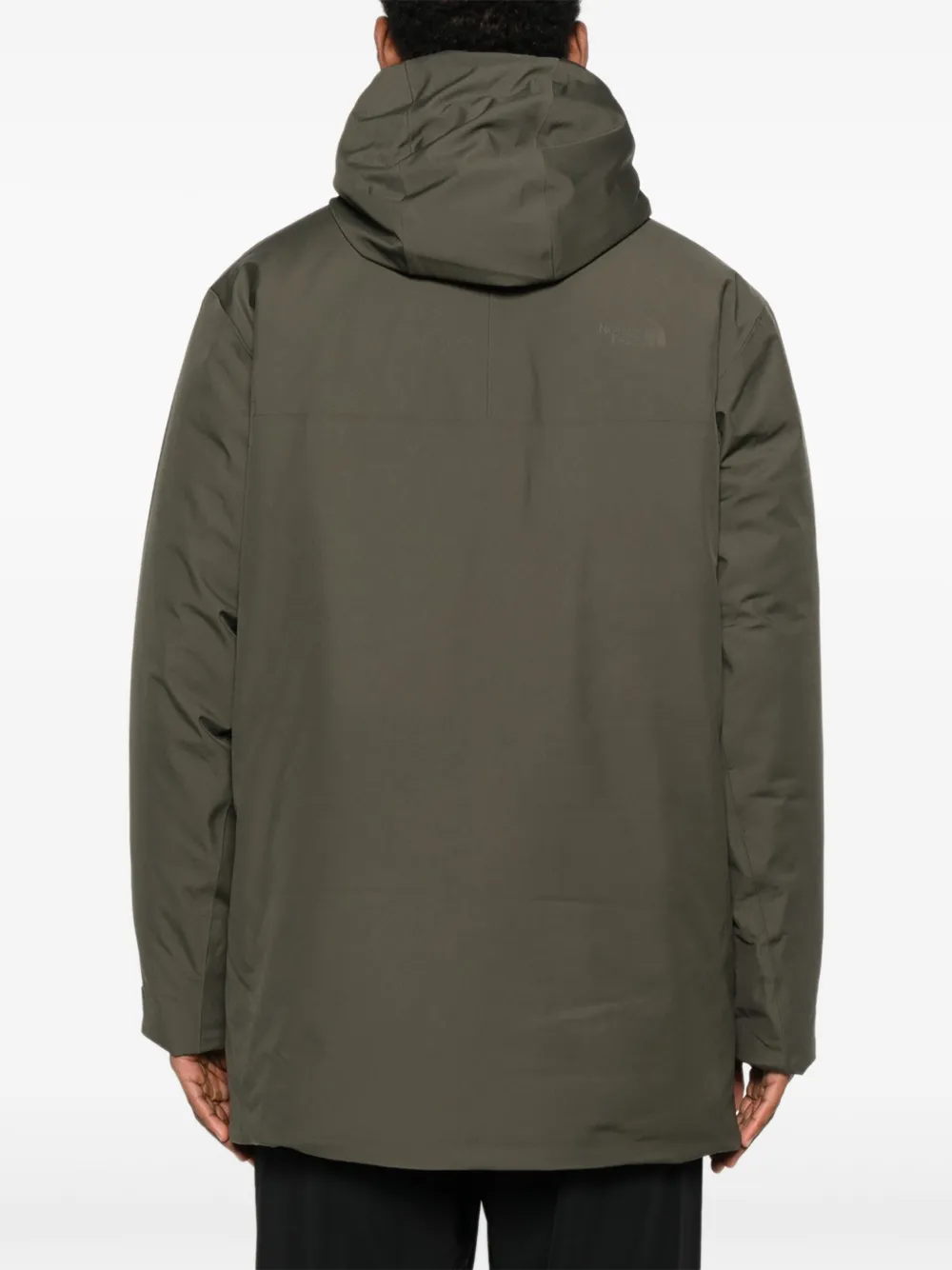 The North Face Range donsjas met capuchon Groen