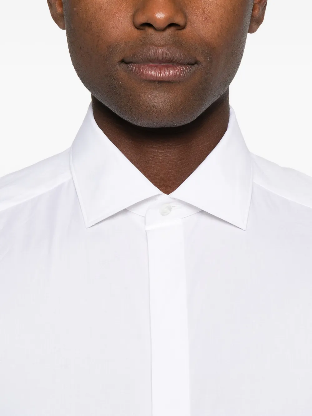 Zegna Overhemd met lange mouwen Wit