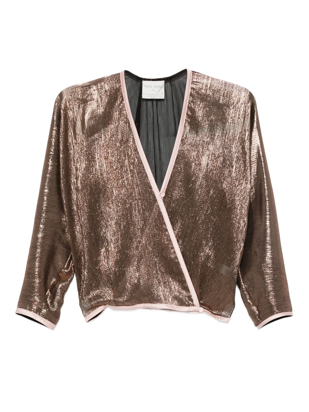 Forte Wikkeltop met afwerking Roze