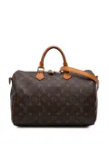 Louis Vuitton Pre-Owned 2014 Monogram Speedy Bandouliere 35 satchel - Brown
