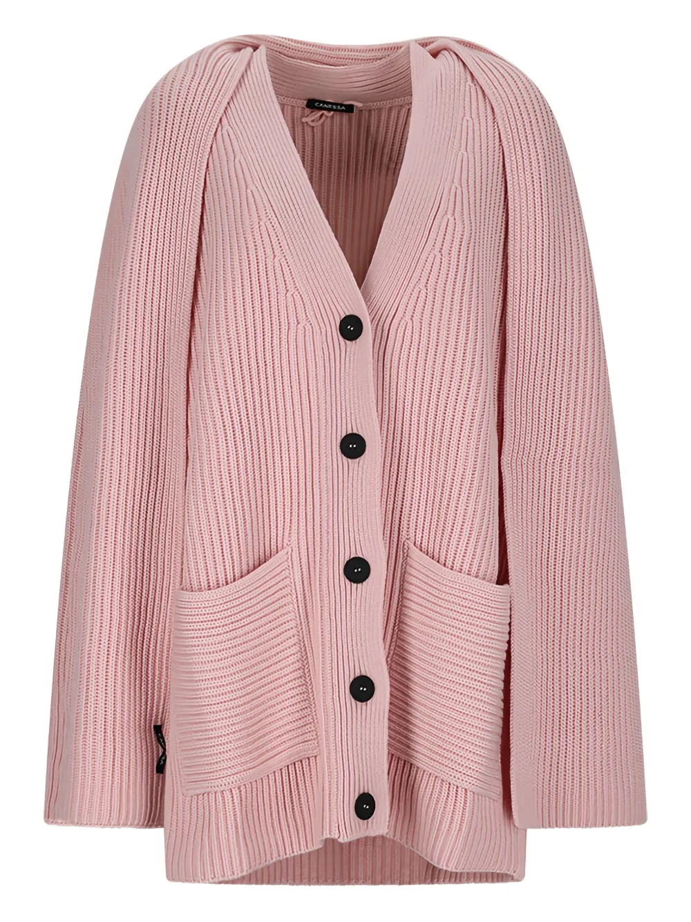 Canessa ribbed cashmere cardigan | Pink | Image 1