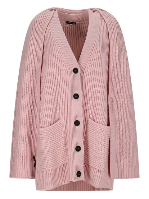 Canessa ribbed cashmere cardigan