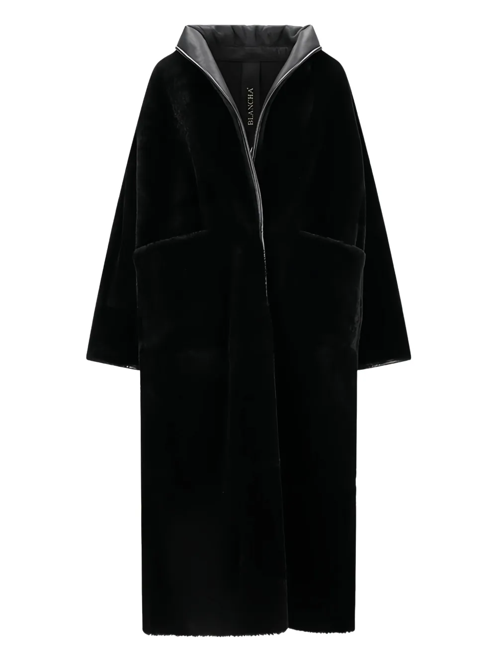 Blancha Lammy coat Zwart