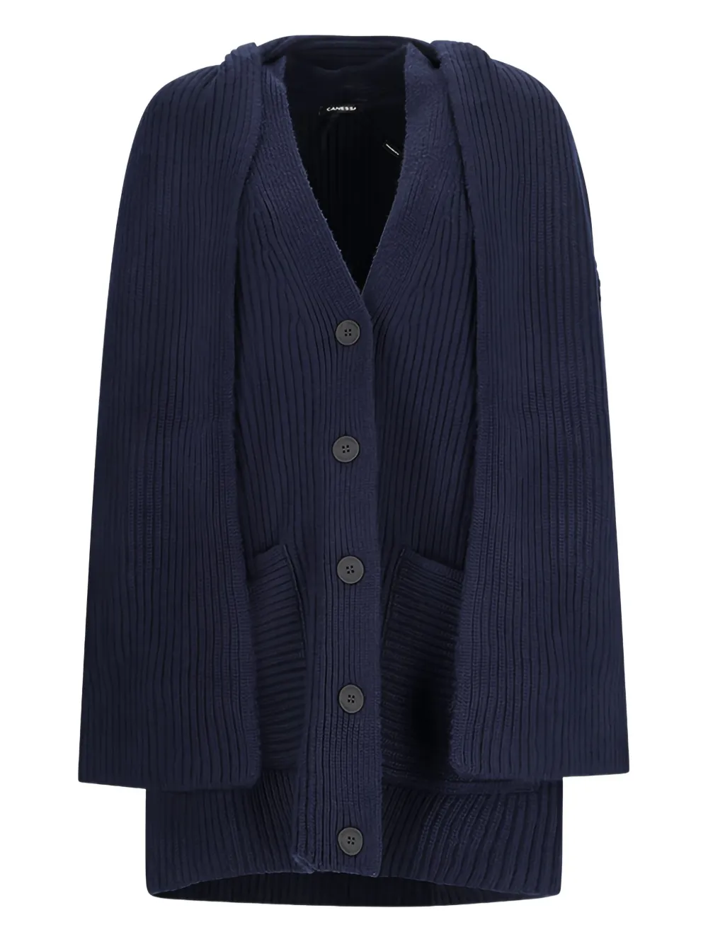 Canessa ribbed cardigan | Blue | Image 1
