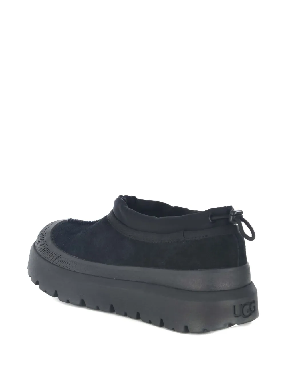 Ugg Tasman Weather Hybrid Platform Loafers In Black