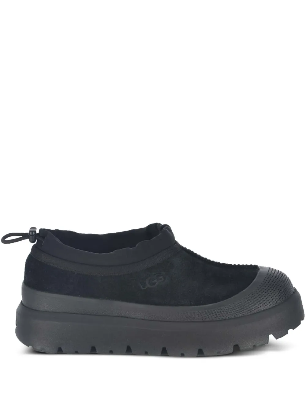 UGG Tasman Weather Hybrid platform loafers Black