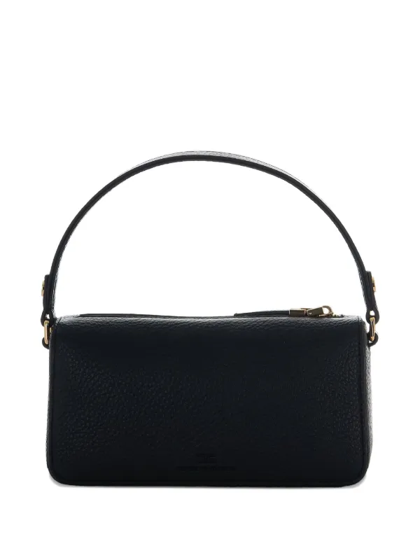 Elisabetta Franchi logo-patch Tote Bag | Black | FARFETCH