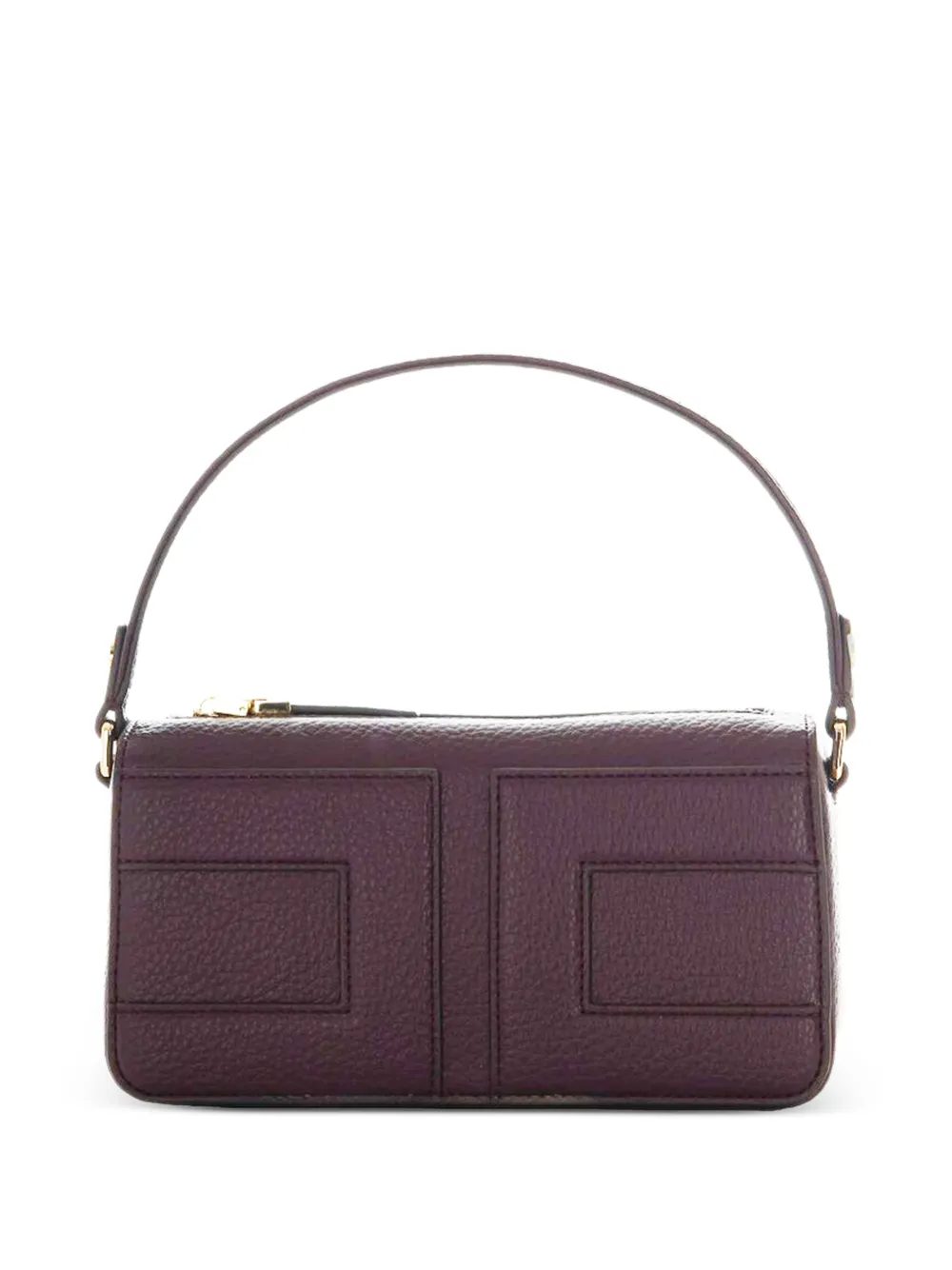 Elisabetta Franchi top-handle panelled shoulder bag - Nero