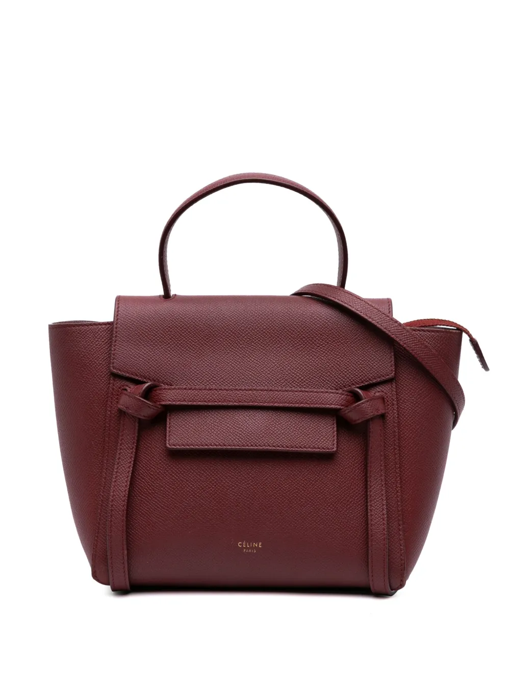 2000-2025 Nano Grained Calfskin Belt Bag satchel
