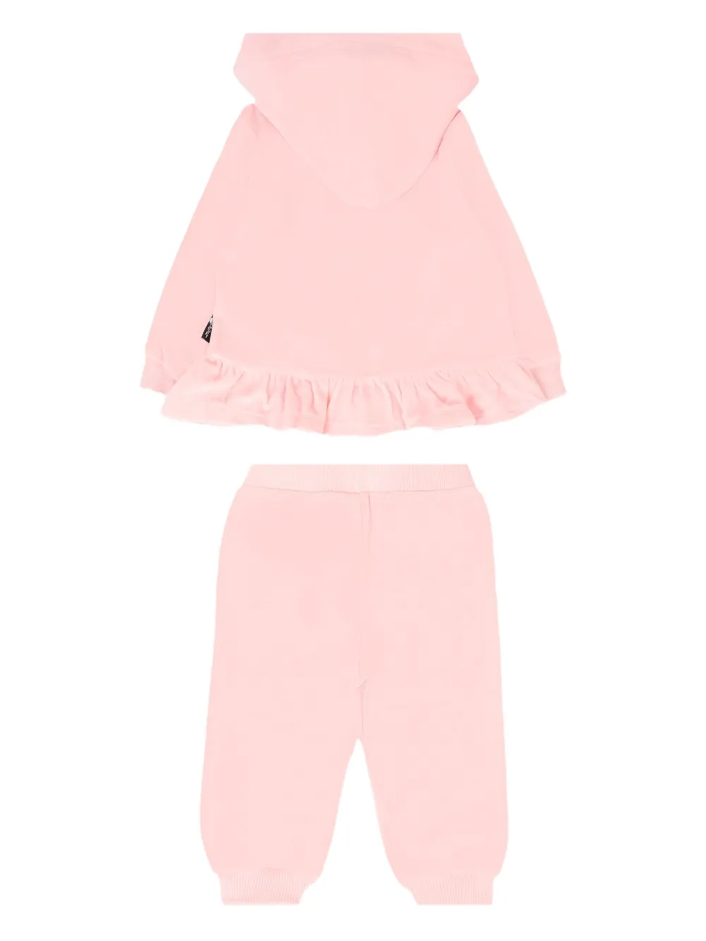 Moschino Kids Trainingspak met teddybeer patroon Roze