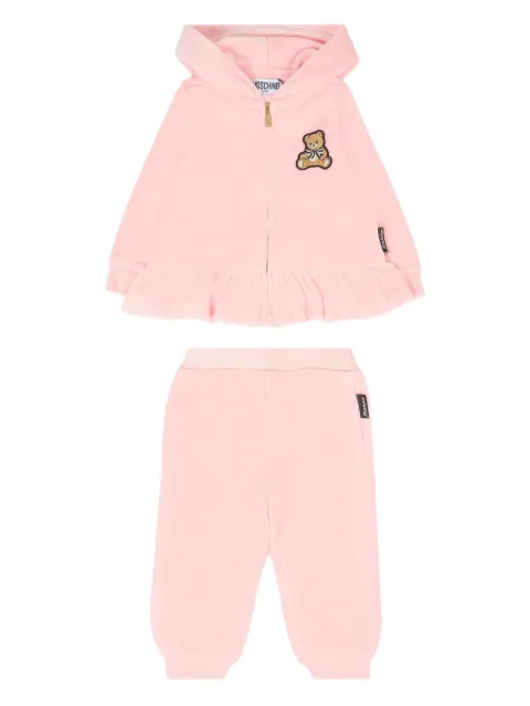 Moschino Kids teddy bear-motif tracksuit