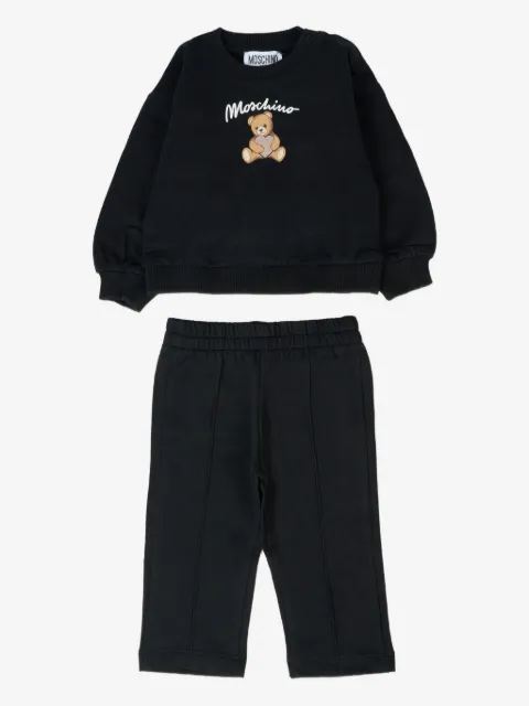 Moschino Kids traje deportivo con motivo Teddy Bear