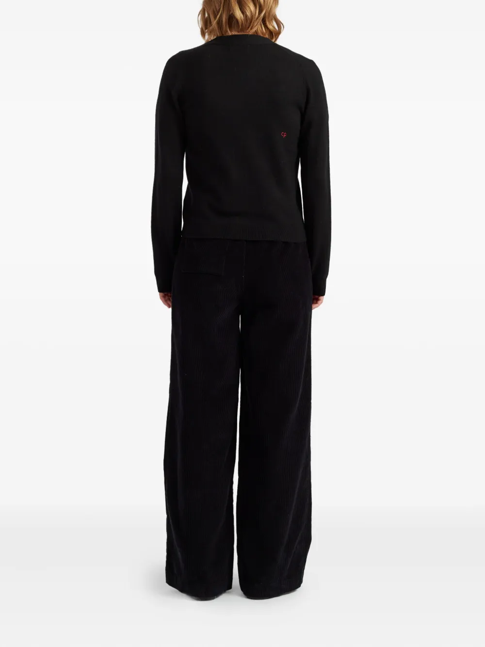 Chinti & Parker Snoopy Peekabow vest Zwart