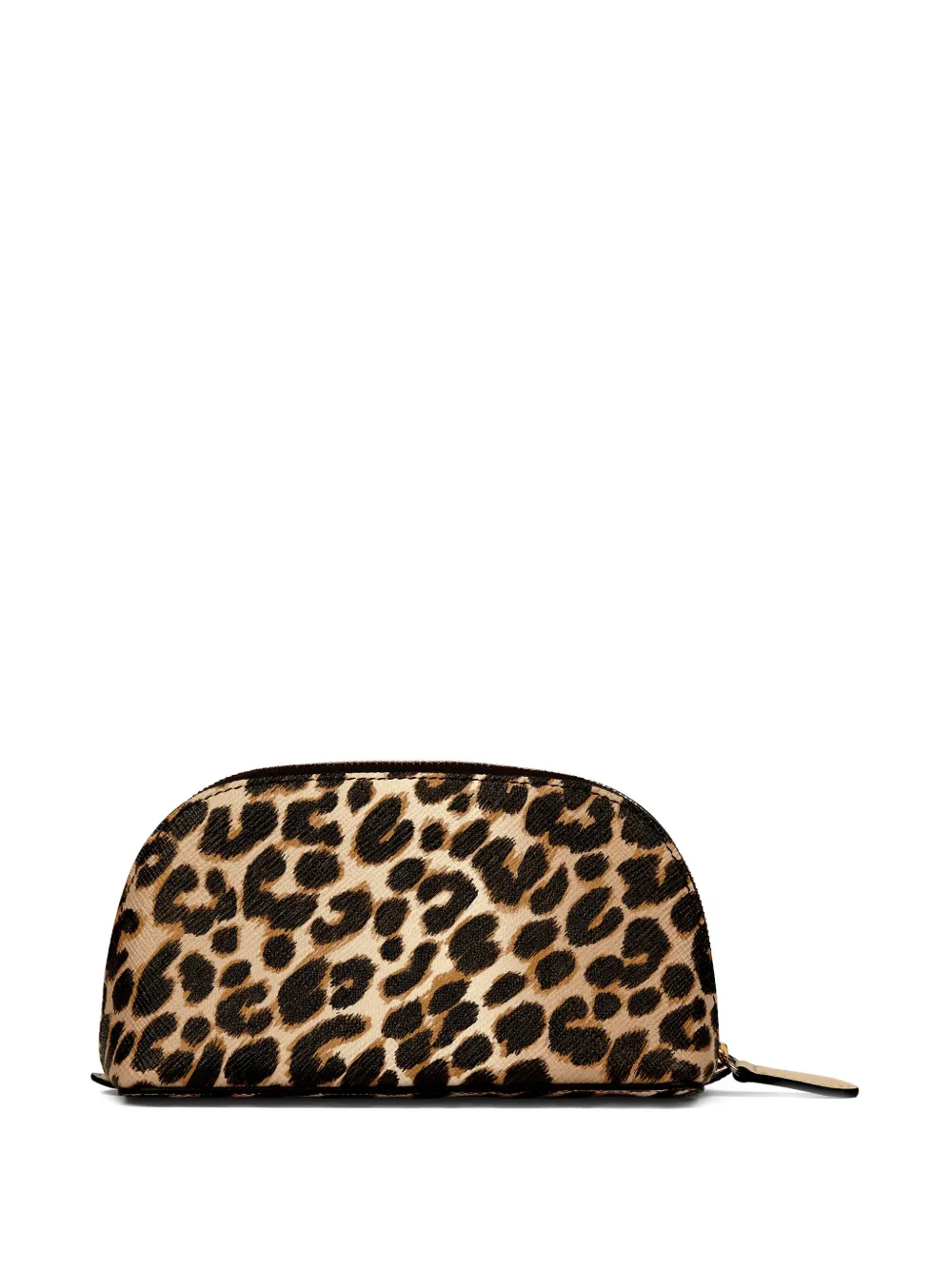  Smythson Leopard-print Make Up Bag - Neutrals 