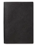 Smythson panama leather notebook - Black