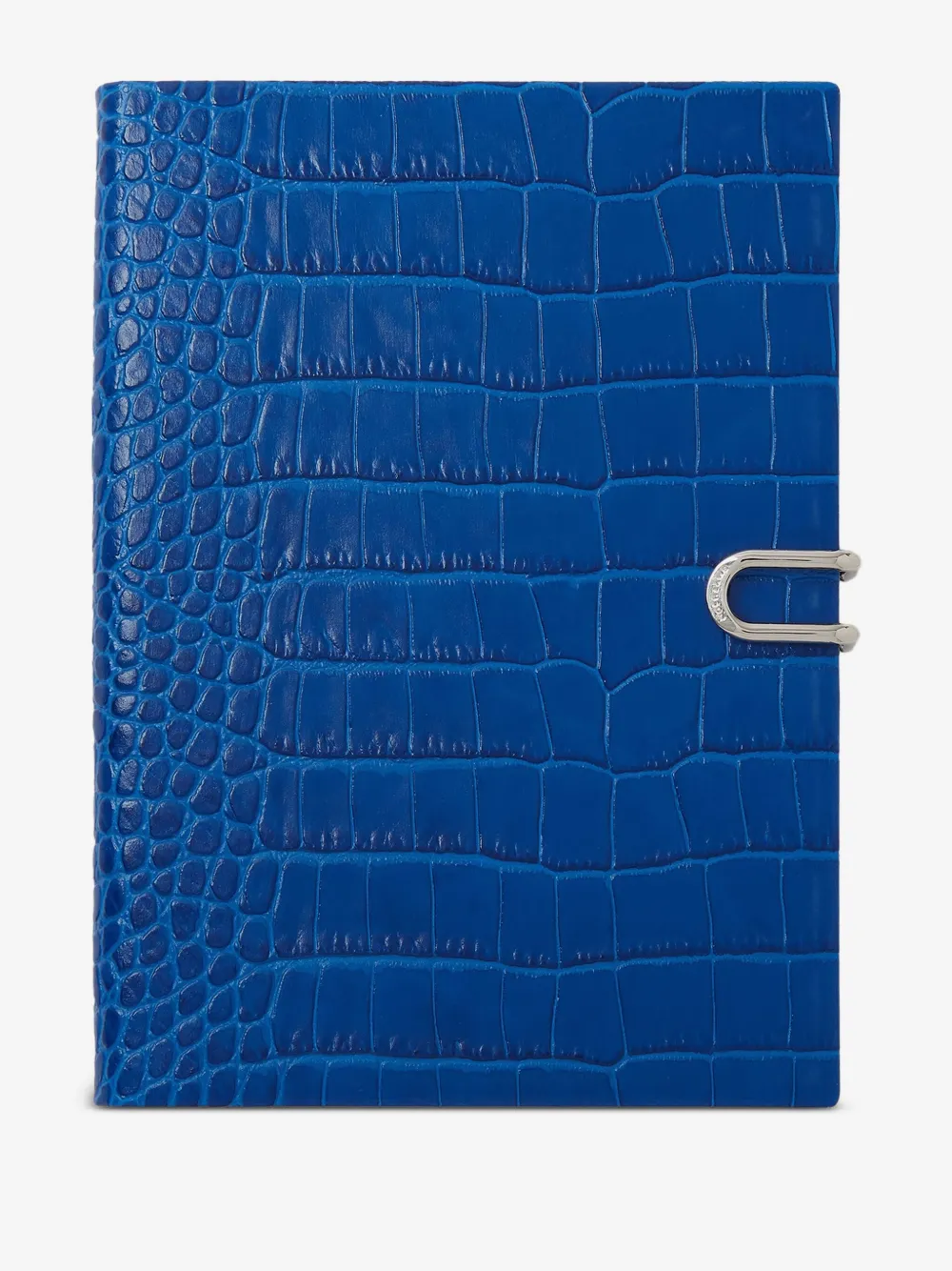 Smythson crocodile-embossed notebook | Blue | Image 1