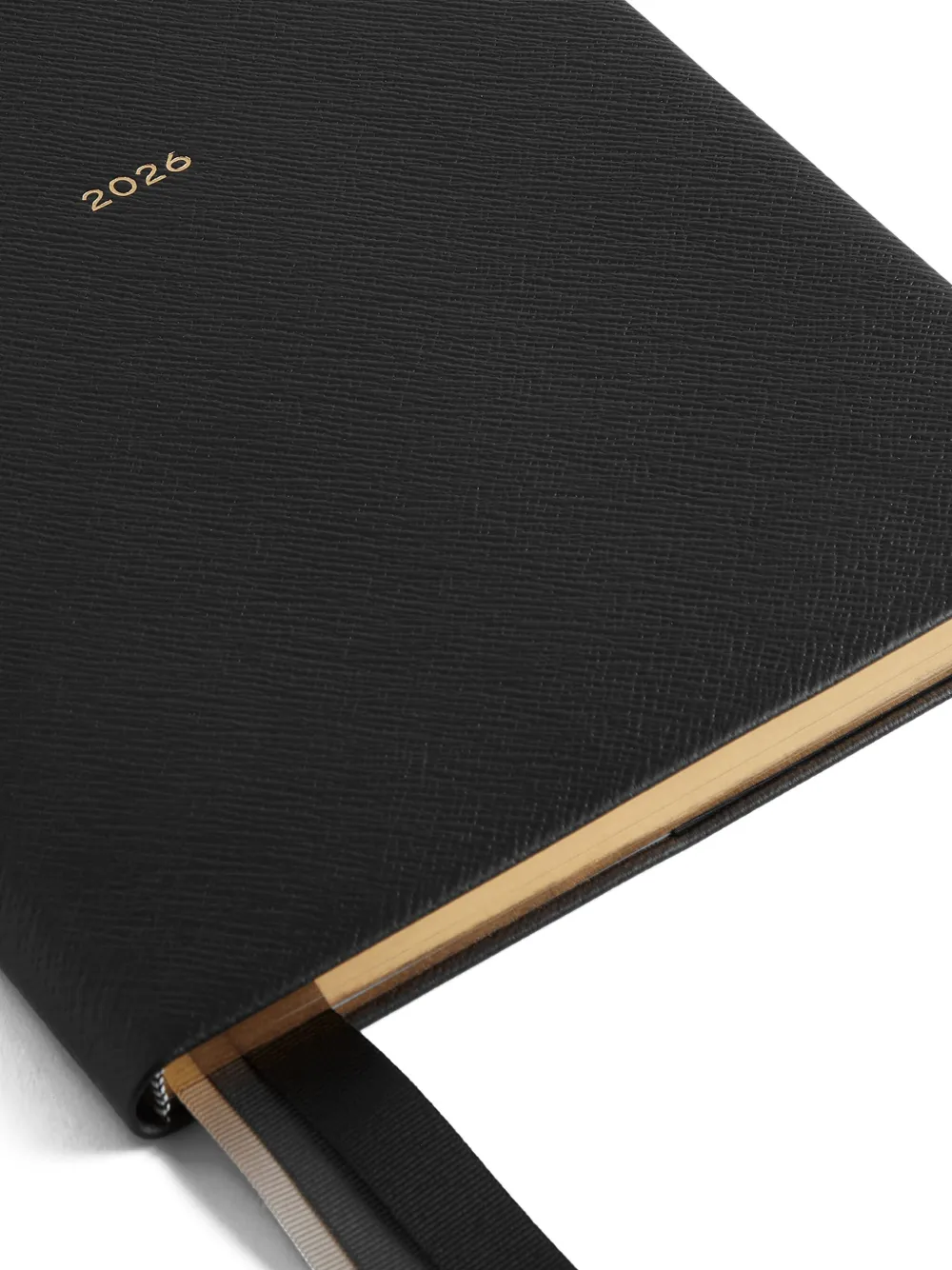 Smythson 2026 Portobello Weekly Diary In Black
